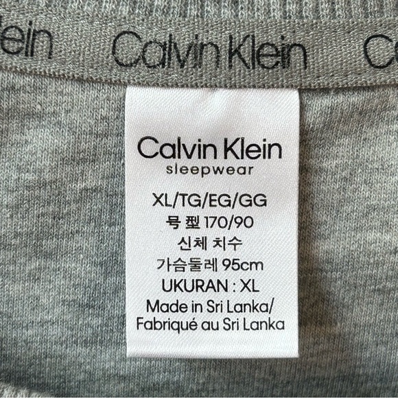 NWOT Calvin Klein Women's Reimagined Heritage Crewneck Sleep Sweatshirt XL - Picture 7 of 13